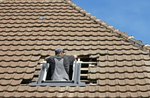 Pose de velux - Sécheval